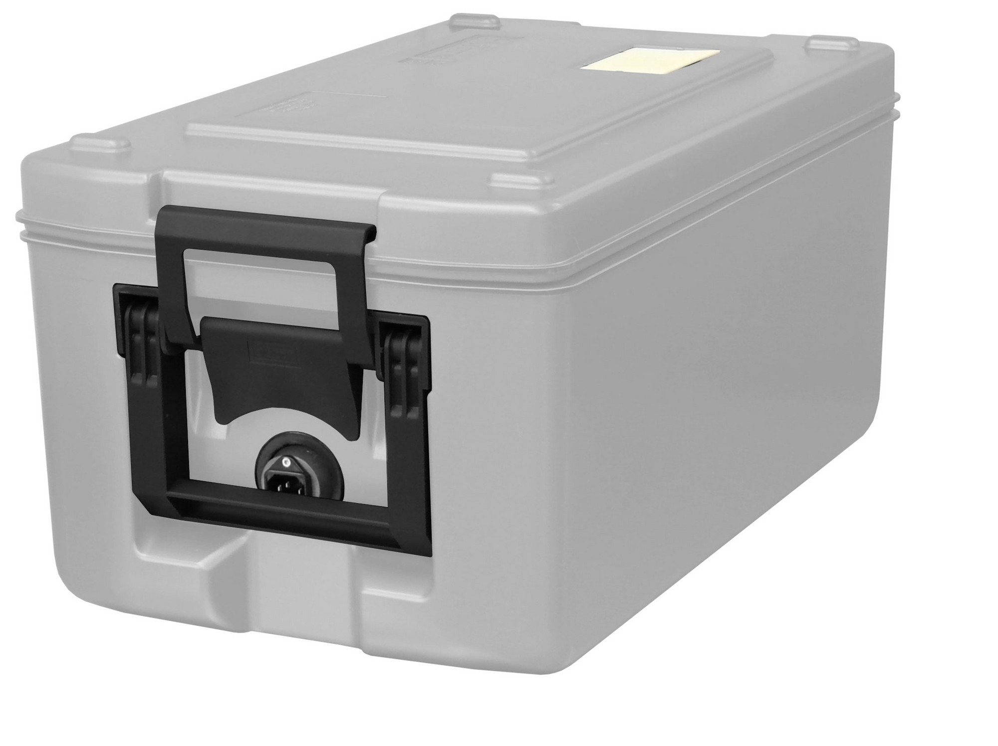 Transportbehälter 26 L, beheizt, lichtgrau